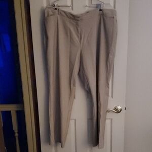Women's Beige Pants Khakis Size 24 Never Worn